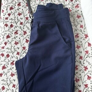 Figs Navy Blue Jogger Scrub Pants